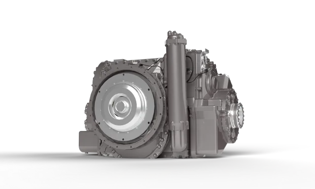Company product rendering of the Allison X1100 military transmission
