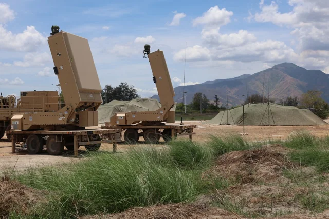 Epirus Leonidas IFPC-HPM high-power microwave systems staged for Exercise Balikatan in the Philippines.
